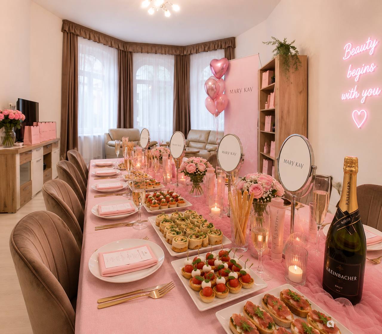Beauty & Bubbles Experience – smink és pezsgő